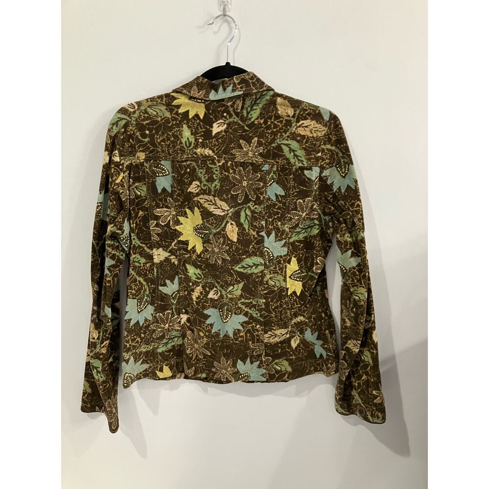 Sigrid Olsen Button Down Shirt Size 8 - image 3